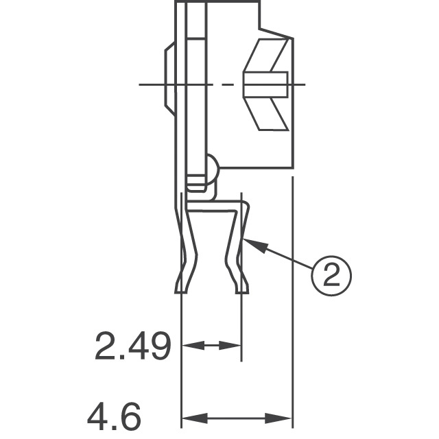 3306W-1-101 Bourns Inc.  Trimmer Potentiometers